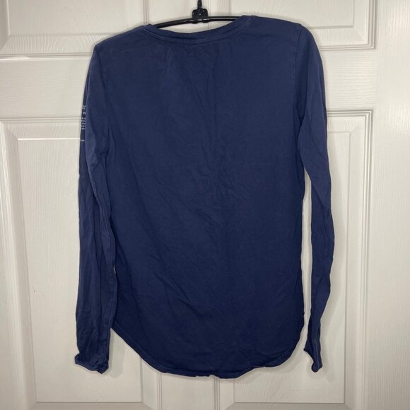 G-Star Raw Long Sleeve Tee Women's Size Small V Neck T-Shirt Cradle to Cradle - Picture 3 of 8